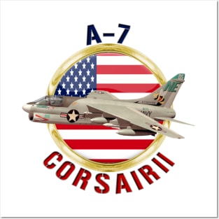 A-7 Corsair II USA Posters and Art